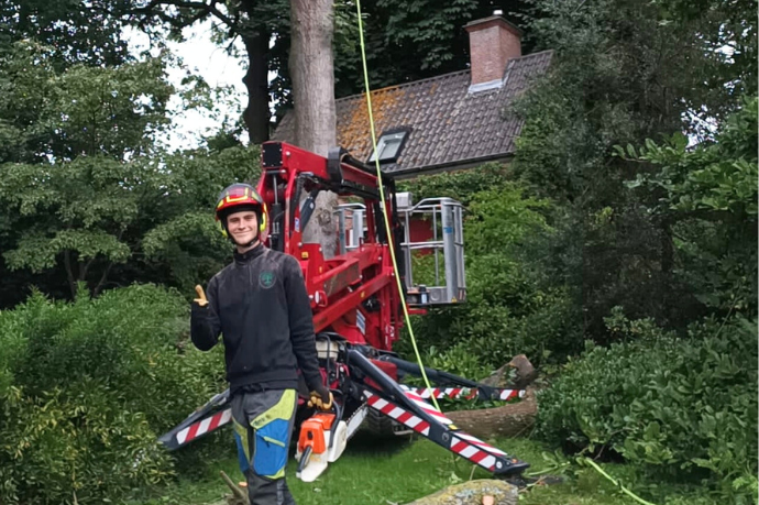 Manu Vanderhaegen, boomverzorger